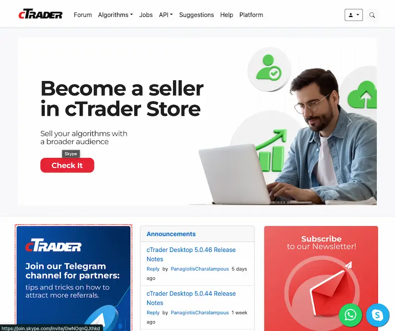 cTrader opiniones de la plataforma de trading